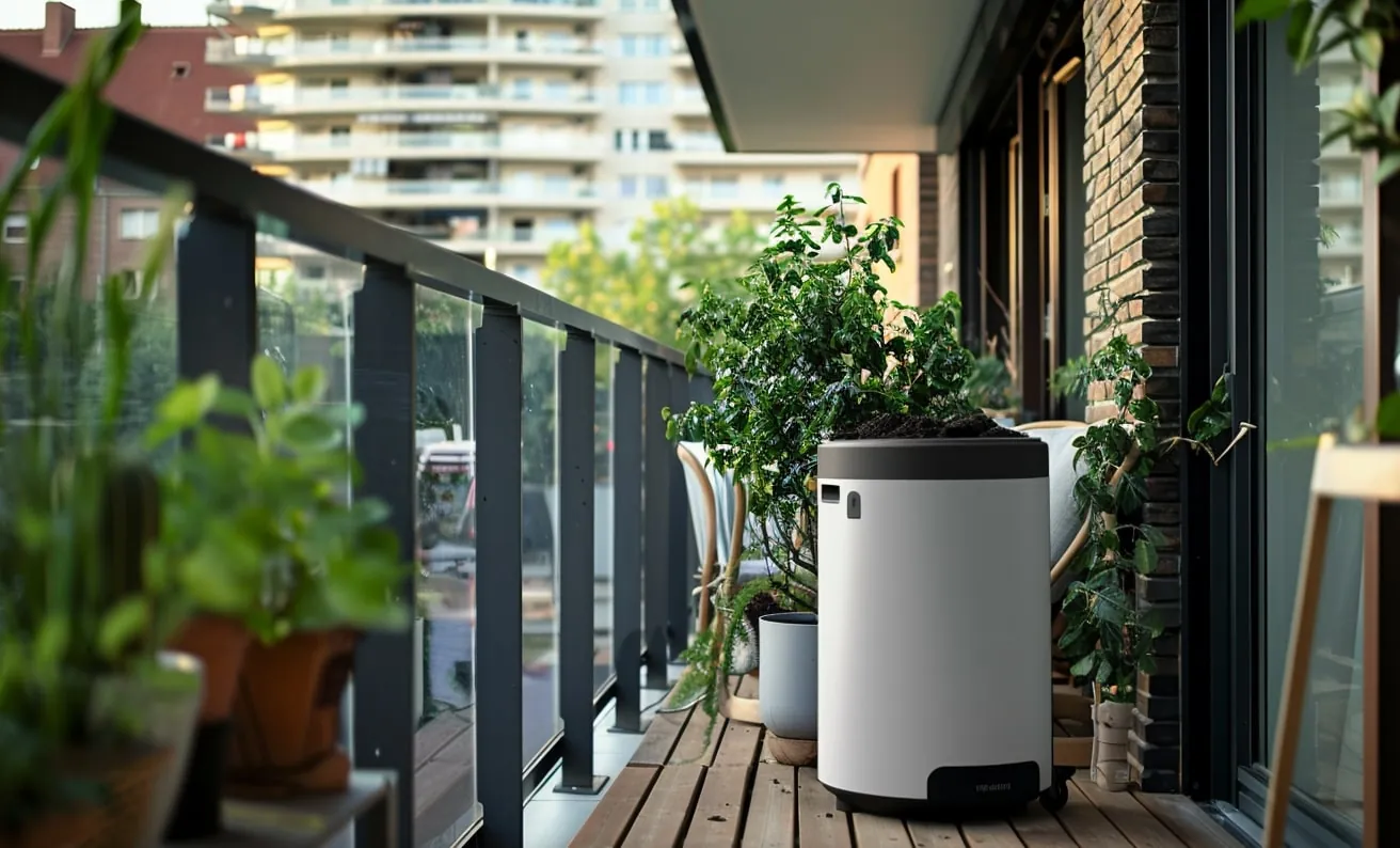 Bac à compost pour balcon